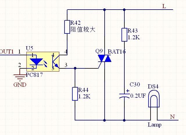 请教光藕moc32xx与pc817控制可控硅电路