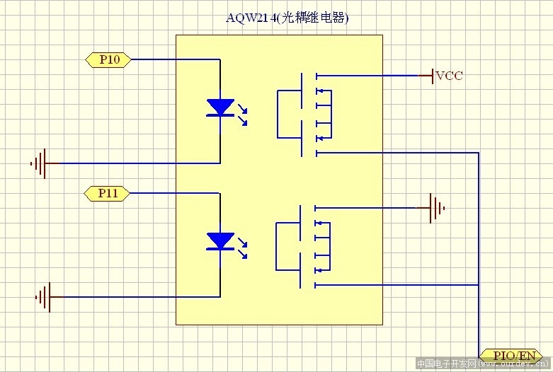 关于aqw214型光耦继电器的用途是否能实现如下功能