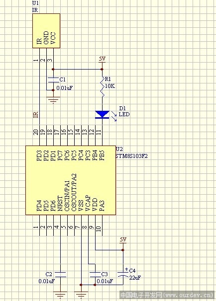 关于stm8s103f2的halt模式