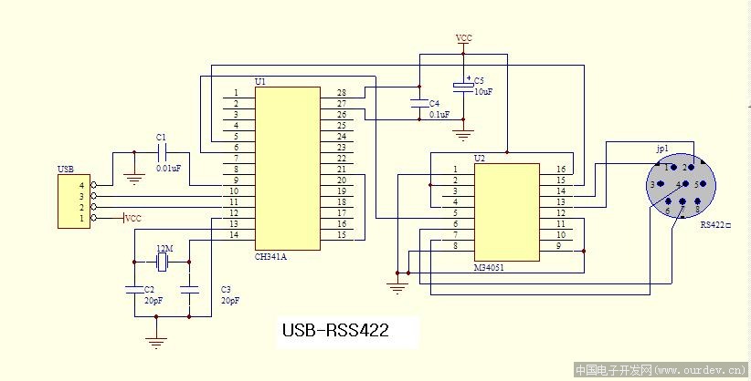 rs232转rj45接线图  omron-plc-232-485-422串行通信详细接线_计算机