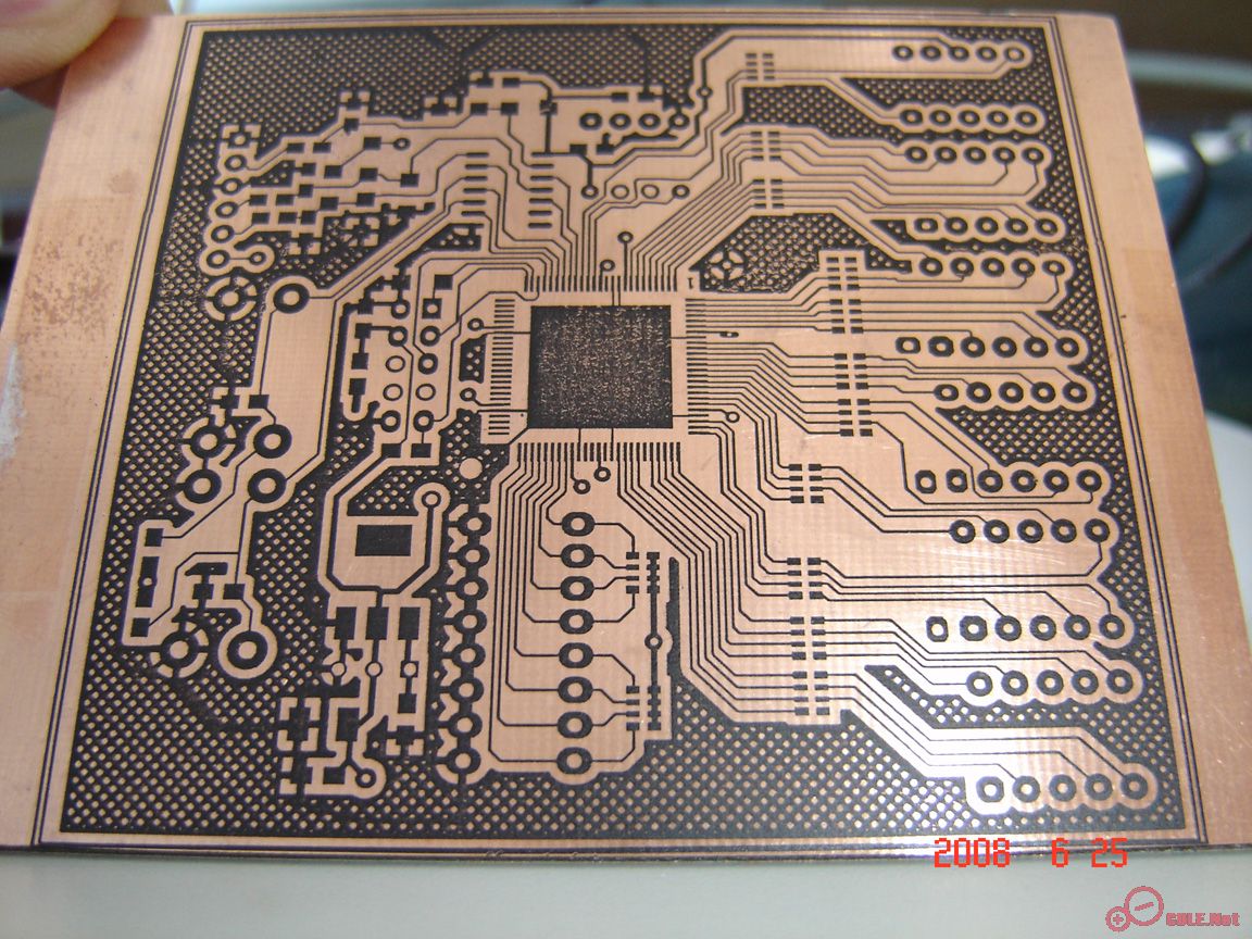 热转印pcb板制作过程图片