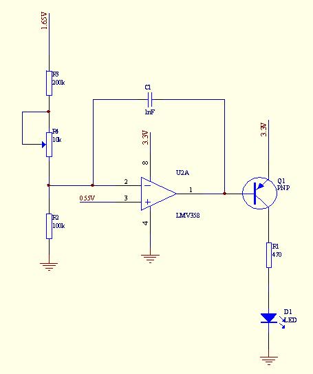 模電高手幫忙看看這個調整led亮度的電路圖.【恢復】