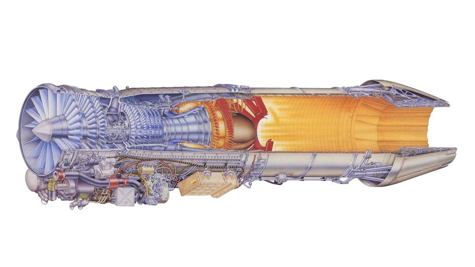 自制kj66涡喷发动机图片