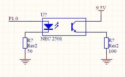 nec2501光耦使用问题