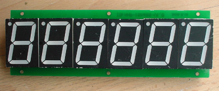 74hc595, 74hc245 这个双色的六位数码管怎么驱动啊?