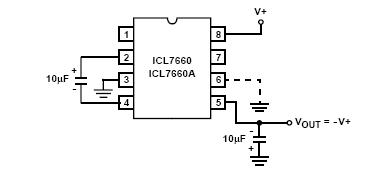 icl7660输出的负电压,无故被抬高,求解