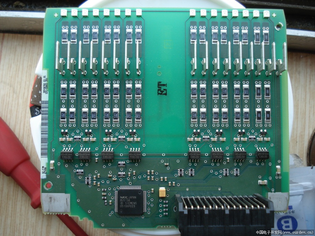 西门子s7-300plc的di和do模块照片