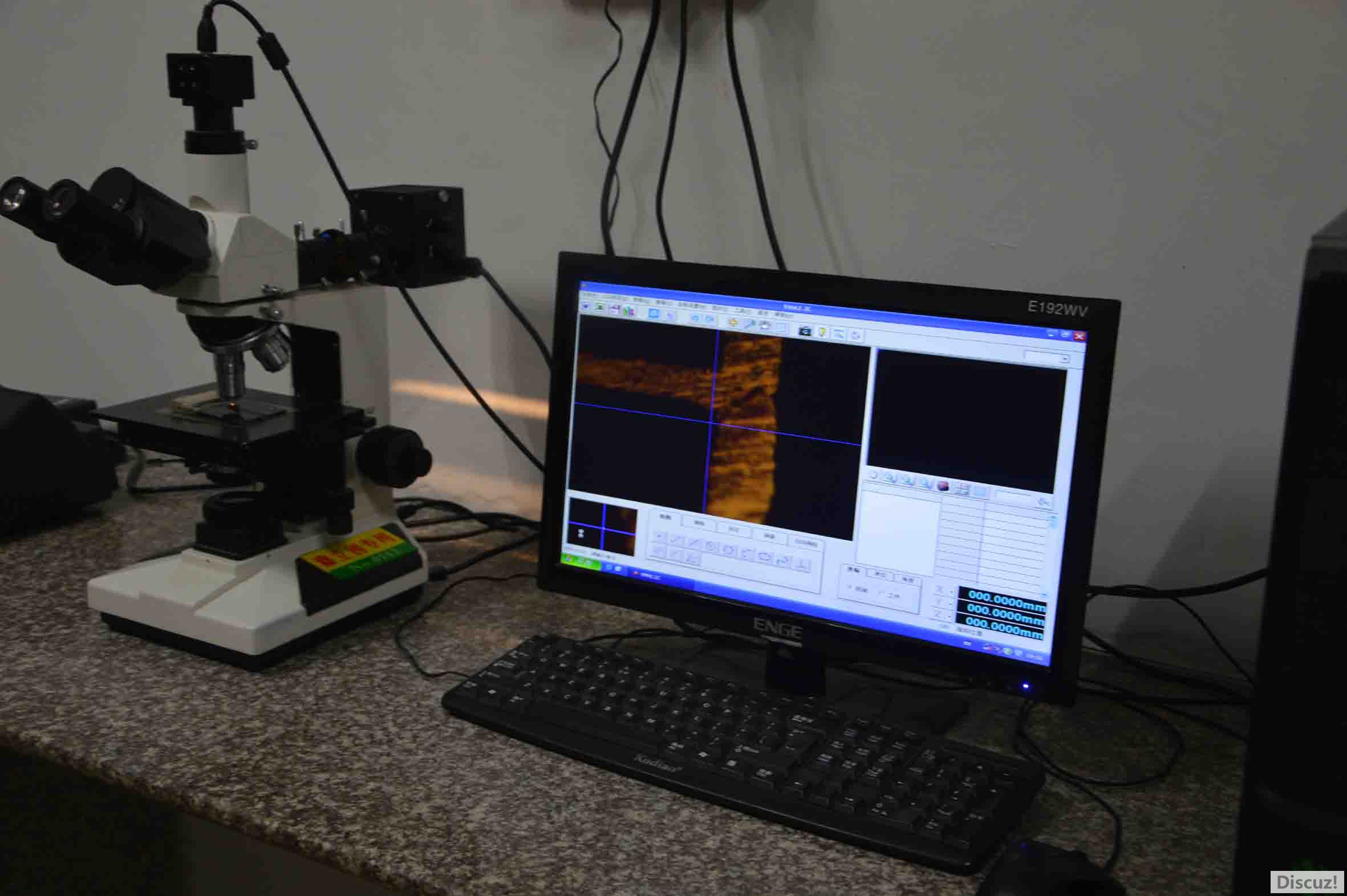 金相显微镜主要用于测量传统破坏性没孔铜厚度